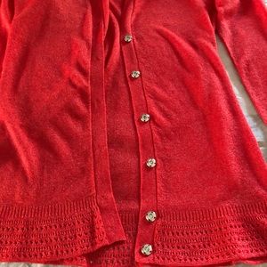 Doncaster red women’s sweater size medium
